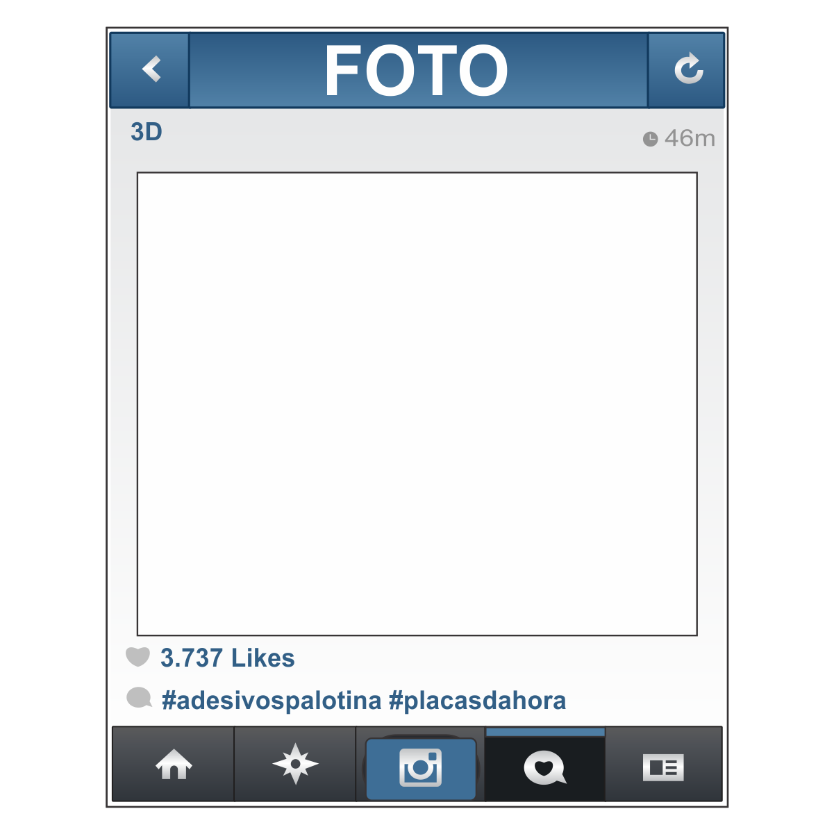 Moldura Instagram Adesivos Palotina Webgenium System Large collections of hd transparent moldura foto png images for free download. adesivos palotina